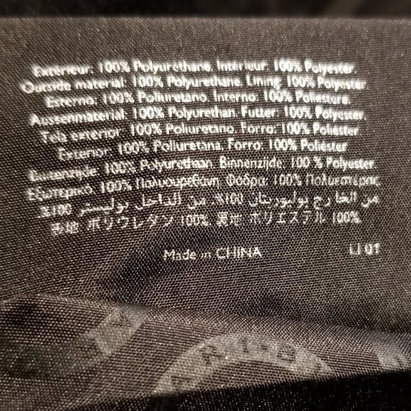 Bulgari BVLGARI Metallic Shimmer Black Zippered Bag 11" x 9” - Picture 10 of 12